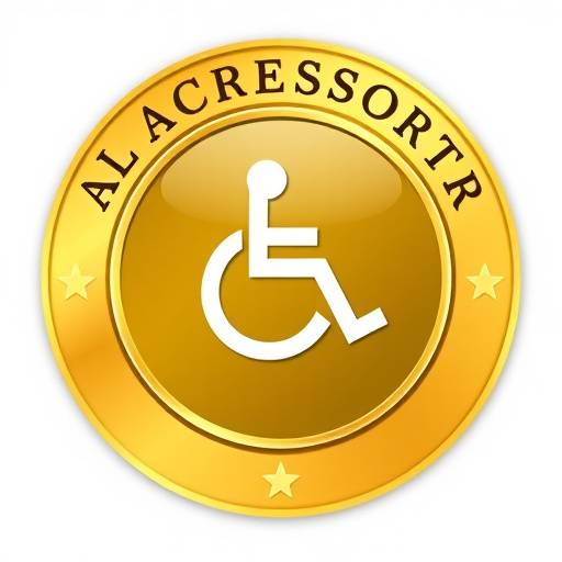 Badge die aantoont dat de website voldoet aan de toegankelijkheidsrichtlijnen