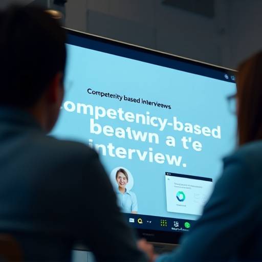 Screenshot van de 'Competentiegericht Interviewen' cursus
